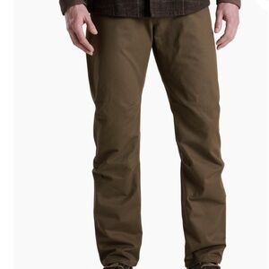Kuhl Men's Brown Vintage PatinaDye Rydr Brown Rugged Pants Size 40 x 32